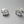 Load image into Gallery viewer, King Charles Cavalier face stud - sterling silver