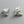 Load image into Gallery viewer, Chihuahua face stud - sterling silver