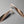 Load image into Gallery viewer, Aphrodite tear stud - rose gold over silver