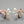 Load image into Gallery viewer, Snowberry pearl studs - rose gold over silver