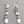 Load image into Gallery viewer, Maritima drop earring - silver & oxidized