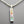 Load image into Gallery viewer, CZ rainbow drop pendant - sterling silver - Makers & Providers