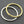 Load image into Gallery viewer, Organic fine band set - silver & gold