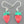 Load image into Gallery viewer, silver and enamel strawberry earrings