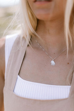 sailboat necklace - Makers & Providers