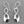 Load image into Gallery viewer, silver drop earring