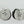 Load image into Gallery viewer, double disc pear earring - sterling silver - Makers & Providers