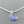 Load image into Gallery viewer, blue moon pendant necklace - sterling silver - Makers & Providers