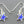 Load image into Gallery viewer, sterling silver and enamel star earring