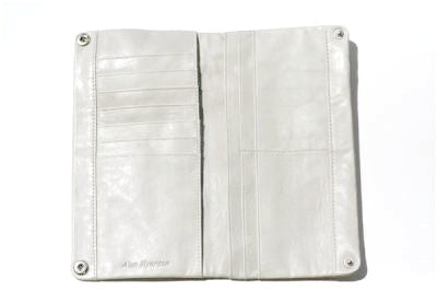 zip detail wallet - large - oyster - Makers & Providers