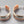 Load image into Gallery viewer, concave battered copper hoop with silver band - Makers & Providers