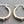 Load image into Gallery viewer, copper tubular hoop with silver band - Makers & Providers