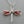 Load image into Gallery viewer, dragonfly wire pendant - red on 45cm ball chain - Makers & Providers