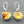 Load image into Gallery viewer, faceted amber circle earring - sterling silver - Makers & Providers