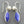 Load image into Gallery viewer, silver earring with lapis and pearl