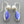 Load image into Gallery viewer, silver earring with lapis and pearl