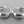 Load image into Gallery viewer, Large clean convex earring hoop stud - sterling silver - Makers & Providers