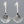 Load image into Gallery viewer, oxidized silver ginkgo leaf earring