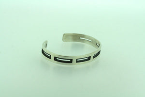 small hoopie cuff - sterling silver - Makers & Providers