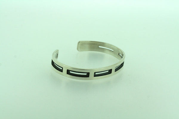 small hoopie cuff - sterling silver - Makers & Providers