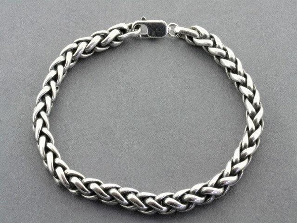 rope link bracelet - sterling silver - Makers & Providers