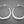 Load image into Gallery viewer, Curved hoop stud - small - sterling silver - Makers & Providers
