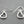 Load image into Gallery viewer, heart drop earring - sterling silver - Makers & Providers