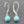 Load image into Gallery viewer, 7 mm bezel earring - turquoise & sterling silver - Makers & Providers