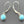 Load image into Gallery viewer, 7 mm bezel earring - turquoise & sterling silver - Makers & Providers