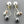 Load image into Gallery viewer, chained balloon earrings - clip-on's - Makers & Providers
