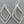 Load image into Gallery viewer, Silver & copper diamond earring - hammered - Makers & Providers