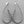 Load image into Gallery viewer, beaded teardrop earring - oxidized silver - Makers & Providers