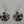 Load image into Gallery viewer, flower in resin earring - circle - Makers & Providers