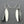 Load image into Gallery viewer, angled silver/oxidized earring - Makers & Providers