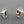 Load image into Gallery viewer, small silver & copper cup stud - Makers & Providers