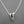 Load image into Gallery viewer, silver shark tooth pendant on 80 cm link chain - Makers &amp; Providers
