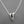 Load image into Gallery viewer, silver shark tooth pendant on 80 cm link chain - Makers & Providers