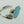 Load image into Gallery viewer, Turquoise / obsidian flip ring - sterling silver - Makers & Providers