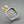 Load image into Gallery viewer, Square ring with claw - amber - Makers & Providers