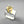 Load image into Gallery viewer, Square ring with claw - amber - Makers & Providers