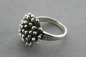 oxidized coral ring - Makers & Providers