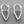 Load image into Gallery viewer, silver and onyx earrings