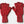 Load image into Gallery viewer, alpaca hobo gloves - red - Makers & Providers