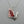 Load image into Gallery viewer, peacock wire pendant - red on 45cm ball chain - Makers & Providers