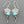 Load image into Gallery viewer, silver & turquoise earring