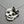 Load image into Gallery viewer, skull & flower pendant on 50cm oval link chain - Makers & Providers