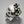 Load image into Gallery viewer, skull & flower ring - Makers & Providers