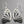 Load image into Gallery viewer, sterling silver butterfly wing earrings