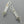 Load image into Gallery viewer, Stone arrow silver earrings - obsidian & tourmaline - Makers & Providers