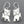 Load image into Gallery viewer, little silver dog earring